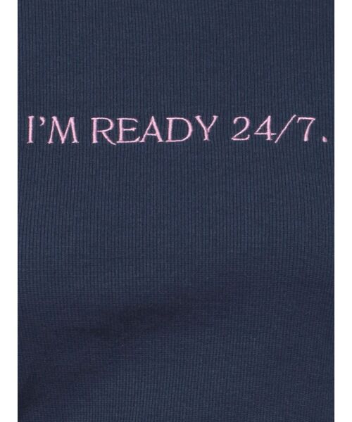 jouetie（ジュエティ）の「バックオープントップス【カップ付き】（Tシャツ/カットソー・レディース・ブラック/ネイビー/オフホワイト/ピンク・MEDIUM）」の16枚目の写真