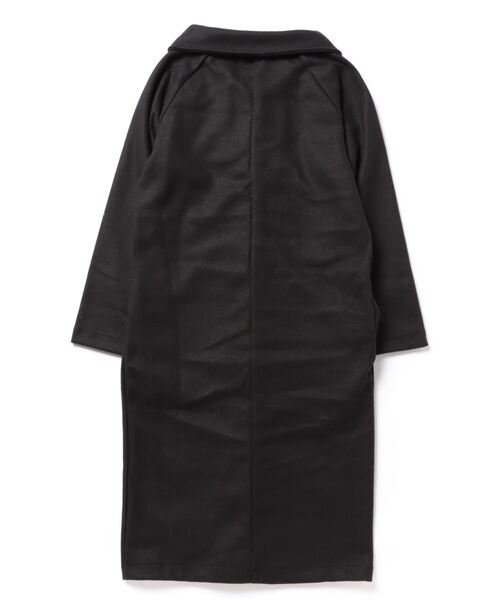 BLANC FICELLE（ブランフィセル）の「ロング丈 ステンカラー コート（ステンカラーコート・レディース・ベージュ/ブラック・S/M/L/XL）」の3枚目の写真