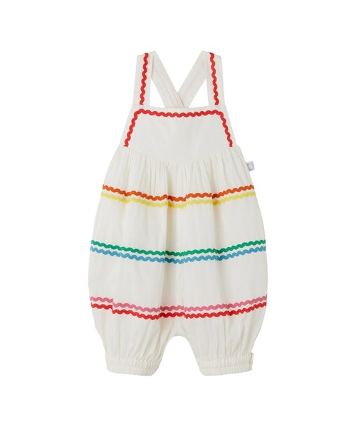 STELLA McCARTNEY(ステラマッカートニー)の「STELLA McCARTNEY (ステラマッカートニー) Baby エンパイアラインオーバーオール(サロペット/オーバーオール・キッズ・アイボリー・24M/18M)」の8枚目の写真
