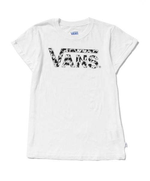 ELEY KISHIMOTO(イーリーキシモト)の「ELEY KISHIMOTO×VANS / "フラッシュ" ロゴ Tシャツ(Tシャツ/カットソー・レディース・ホワイト・ONE SIZE)」の3枚目の写真