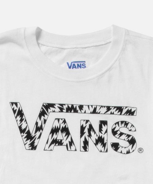 ELEY KISHIMOTO(イーリーキシモト)の「ELEY KISHIMOTO×VANS / "フラッシュ" ロゴ Tシャツ(Tシャツ/カットソー・レディース・ホワイト・ONE SIZE)」の4枚目の写真