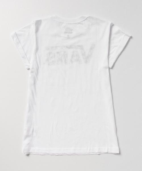 ELEY KISHIMOTO(イーリーキシモト)の「ELEY KISHIMOTO×VANS / "フラッシュ" ロゴ Tシャツ(Tシャツ/カットソー・レディース・ホワイト・ONE SIZE)」の2枚目の写真