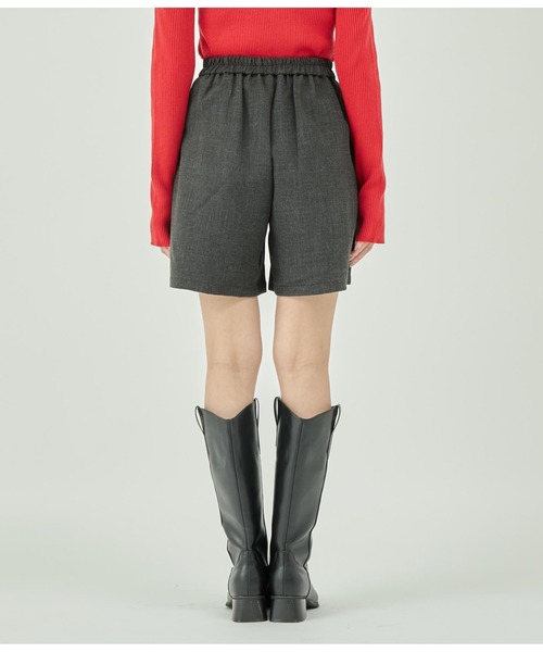 ANAP（アナップ）の「ツータックバミューダパンツ（その他パンツ・レディース・ブラウン/ブラック・FREE）」の16枚目の写真