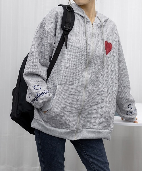 Miniministore(ミニミニストア)の「ジップパーカーレディース 春秋スウェット(パーカー・レディース・グレー/ブラック/ベージュ・XL/XXL)」の16枚目の写真