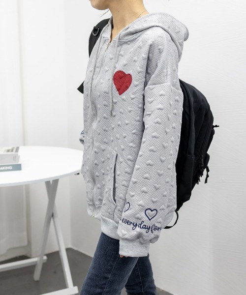 Miniministore(ミニミニストア)の「ジップパーカーレディース 春秋スウェット(パーカー・レディース・グレー/ブラック/ベージュ・XL/XXL)」の17枚目の写真