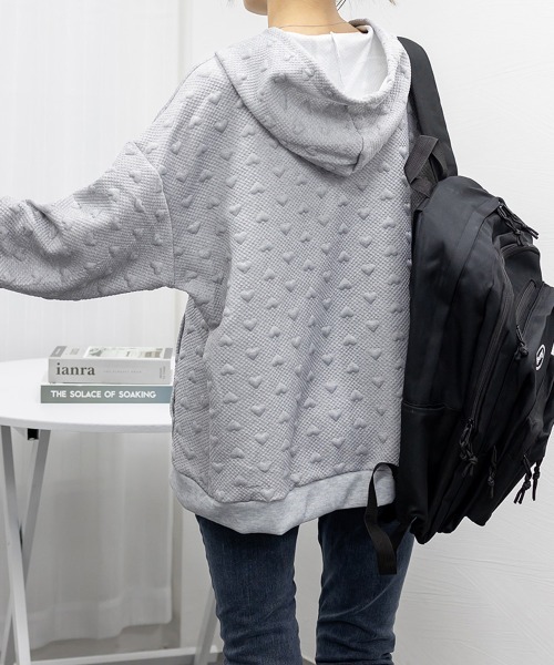 Miniministore(ミニミニストア)の「ジップパーカーレディース 春秋スウェット(パーカー・レディース・グレー/ブラック/ベージュ・XL/XXL)」の18枚目の写真