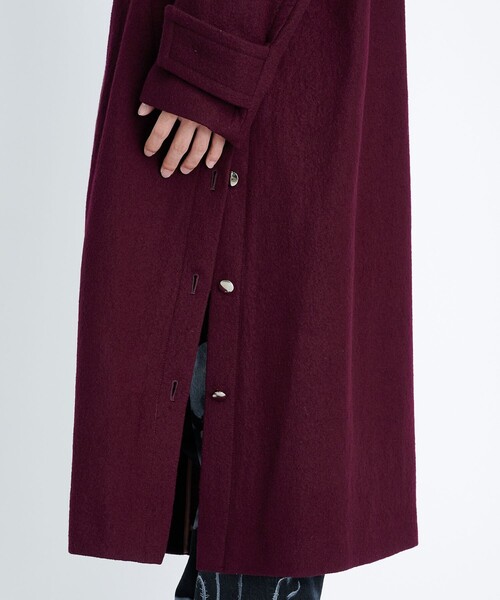 セール】Side Button Coat（チェスターコート）｜UJOH（ウジョー）の