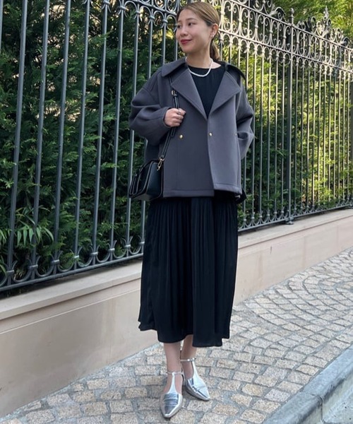 EVOL（イーボル）の「【EVOL(イーボル)】Tストラップヒールパンプス（パンプス・レディース・シルバー/ブラック・24.5/23.5/22.5）」の13枚目の写真