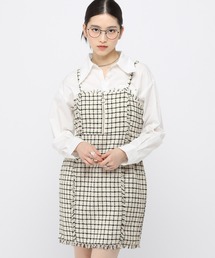 3.3 Field Trip  | 3.3 Field Trip／ツイードミニワンピース 2995585(ワンピース)