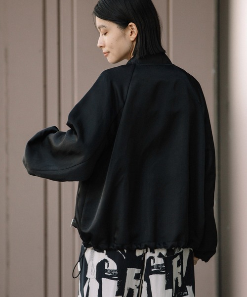 Munich（ミューニック）の「リサイクルナイロンツイルジップブルゾン（ブルゾン・レディース・アイボリー/ブラック/ベージュ・FREE）」の19枚目の写真