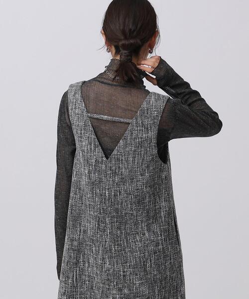 GALLEST（ギャレスト）の「ナチュラルシアーカットソー（Tシャツ/カットソー・レディース・オフホワイト/イエロー系その他/ブラック・38）」の16枚目の写真