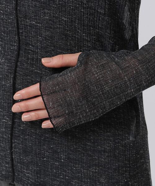 GALLEST（ギャレスト）の「ナチュラルシアーカットソー（Tシャツ/カットソー・レディース・オフホワイト/イエロー系その他/ブラック・38）」の12枚目の写真