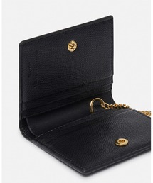 長財布 Stella Mccartney Black grainy mat wallet Stella Mccartney Stella Ryder Embossed Grainy Eco Alter Mat
