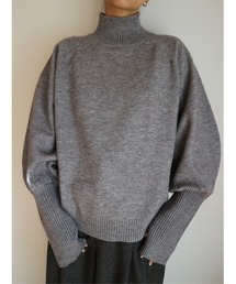 TRUNC | Finger Hole Volume Sleeve Knit(ニット/セーター)