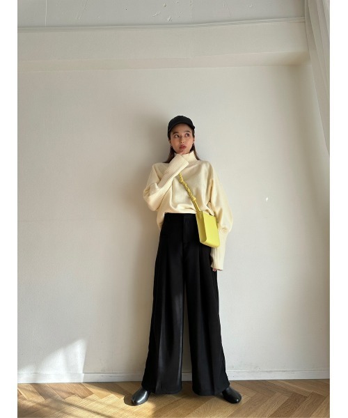 TRUNC(トランクエイティーエイト)の「Finger Hole Volume Sleeve Knit(ニット/セーター・レディース・グレー・FREE)」の15枚目の写真