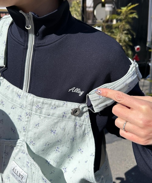 Alley by w closet（アリーバイダブルクローゼット）の「【Alley】ハイネックパイピングジャージ（その他アウター・レディース・ネイビー/ピンク・FREE）」の21枚目の写真