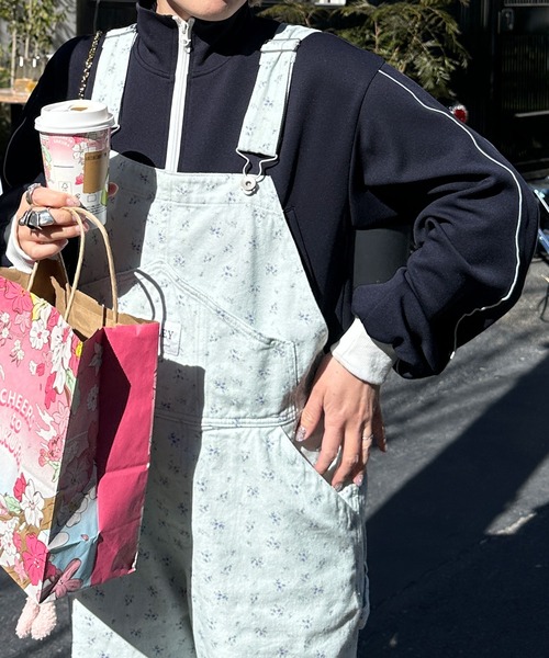 Alley by w closet（アリーバイダブルクローゼット）の「【Alley】ハイネックパイピングジャージ（その他アウター・レディース・ネイビー/ピンク・FREE）」の22枚目の写真