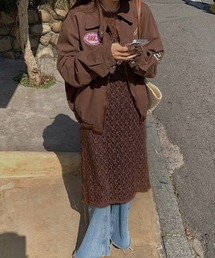 SHEENA（シーナ）の「【新色追加】レース透かしワンピース（ワンピース）」