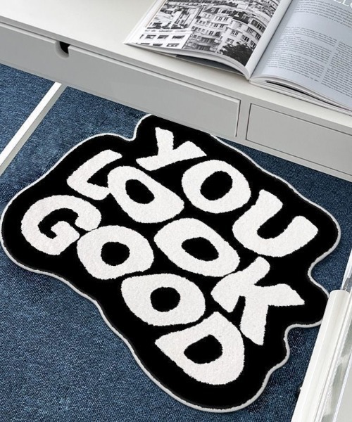 MGV(エムジーヴィー)の「Lettering rug(ラグ/マット・メンズ・C/B/A・FREE)」の3枚目の写真