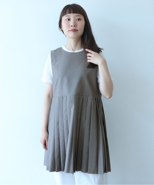 完売商品bulle de savon oSLUB COTTON クルー ベスト - トップス