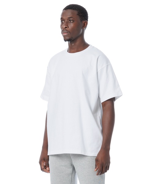 Knuu(ヌウ)の「9.5oz Heavy T-Shirt / ヘビーベーシック半袖Tシャツ(Tシャツ/カットソー・メンズ・ホワイト/ネイビー/ブラック・XX-LARGE/X-LARGE/MEDIUM/SMALL/LARGE/X-SMALL)」の14枚目の写真