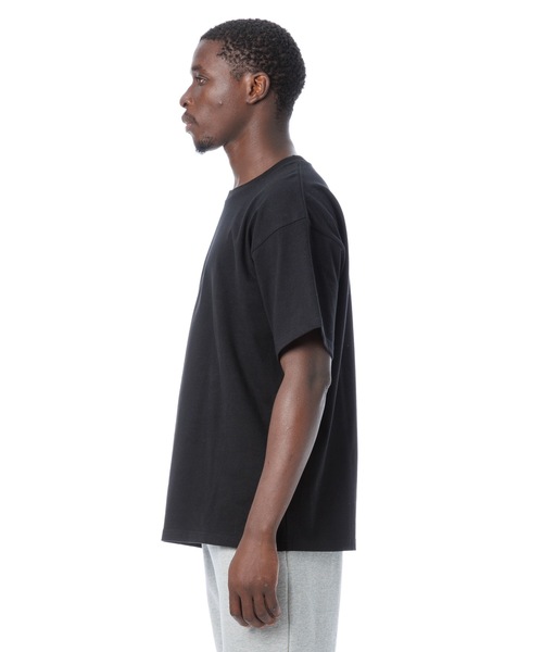 Knuu(ヌウ)の「9.5oz Heavy T-Shirt / ヘビーベーシック半袖Tシャツ(Tシャツ/カットソー・メンズ・ホワイト/ネイビー/ブラック・XX-LARGE/X-LARGE/MEDIUM/SMALL/LARGE/X-SMALL)」の19枚目の写真