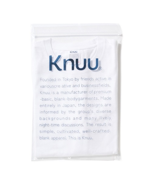 Knuu(ヌウ)の「9.5oz Heavy T-Shirt / ヘビーベーシック半袖Tシャツ(Tシャツ/カットソー・メンズ・ホワイト/ネイビー/ブラック・XX-LARGE/X-LARGE/MEDIUM/SMALL/LARGE/X-SMALL)」の13枚目の写真