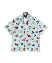 【MAGIC NUMBER】THE MAGIC NUMBER OPEN COLLAR S/S SHIRT