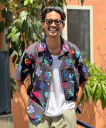 【MAGIC NUMBER】THE MAGIC NUMBER OPEN COLLAR S/S SHIRT