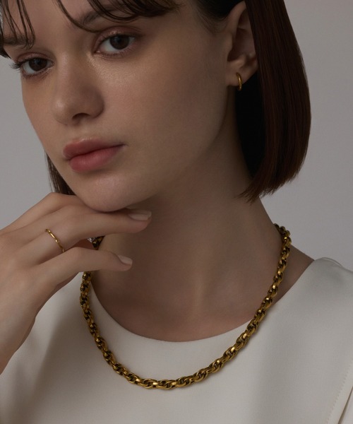 CENE】セネ/ボリュームチェーンネックレス（ネックレス）｜CENE