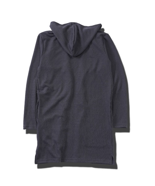 jiggys shop（ジギーズショップ）の「ジャガードニットフーディガン（カーディガン/ボレロ・メンズ・ブラック/チャコールグレー・MEDIUM/LARGE/X-LARGE）」の6枚目の写真