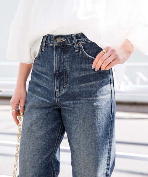 Lee（リー）の「【LEE/リー】STANDARD WARDROBE ストレートパンツ（デニムパンツ・レディース・ホワイト/サックスブルー/ブルー系その他・SMALL/MEDIUM/X-SMALL）」の21枚目の写真