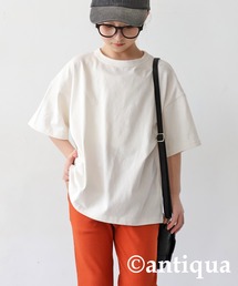 antiqua | クルーネック半袖Tシャツ(Tシャツ/カットソー)