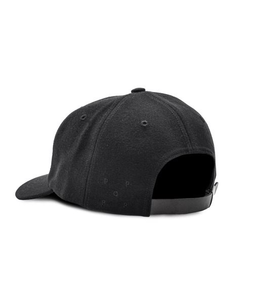 美品 pop trading company キャップ 黒 ブラック セール】【POP TRADING COMPANY】piccante sixpanel hat