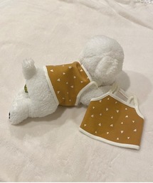 tone（トーン）の「【Ramune's closet】ミニ丈キャミトップス(ナチュラルドット)/犬服/ペット服/ドッグウェア(SU)（ペットウェア）」