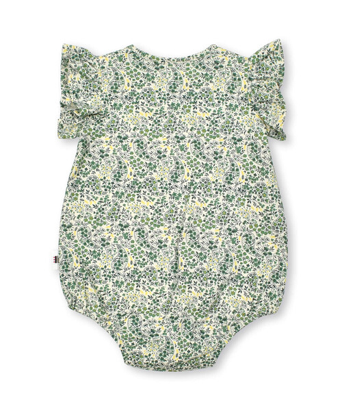 birthday party(バースデイパーティー)の「【お揃い】天竺ペイズリー花プリントボディミニ(70~80cm)(ロンパース・キッズ・ピンク系その他/グリーン系その他・80cm/70cm)」の17枚目の写真