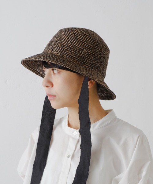 BIRTHDAY BAR（バースデイバー）の「エアリーハット（ハット・レディース・ブラウン/ベージュ/アイボリー・フリー）」の3枚目の写真