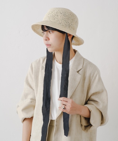 BIRTHDAY BAR（バースデイバー）の「エアリーハット（ハット・レディース・ブラウン/ベージュ/アイボリー・フリー）」の2枚目の写真