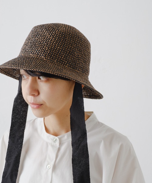 BIRTHDAY BAR（バースデイバー）の「エアリーハット（ハット・レディース・ブラウン/ベージュ/アイボリー・フリー）」の16枚目の写真