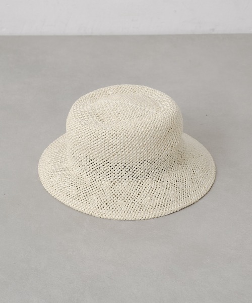 BIRTHDAY BAR（バースデイバー）の「エアリーハット（ハット・レディース・ブラウン/ベージュ/アイボリー・フリー）」の14枚目の写真