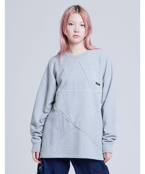 Little sunny bite（リトルサニーバイト）の「star sweat top（スウェット・レディース・グリーン/ブラック/グレー・SMALL/MEDIUM）」の3枚目の写真