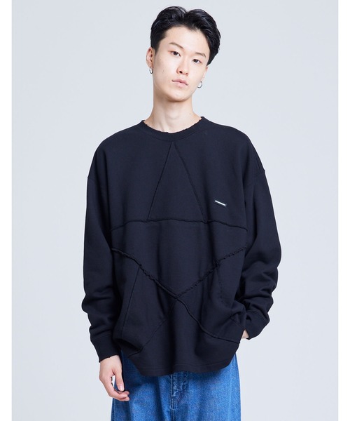 Little sunny bite（リトルサニーバイト）の「star sweat top（スウェット・レディース・グリーン/ブラック/グレー・SMALL/MEDIUM）」の2枚目の写真