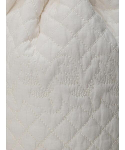 Samansa Mos2（サマンサ モスモス）の「【india crafts】花刺繍キルト巾着バッグ（ハンドバッグ・レディース・キナリ/チャコールグレー・F）」の16枚目の写真