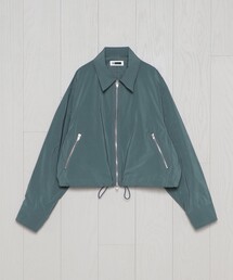 ナイロンツイル ジップブルゾン