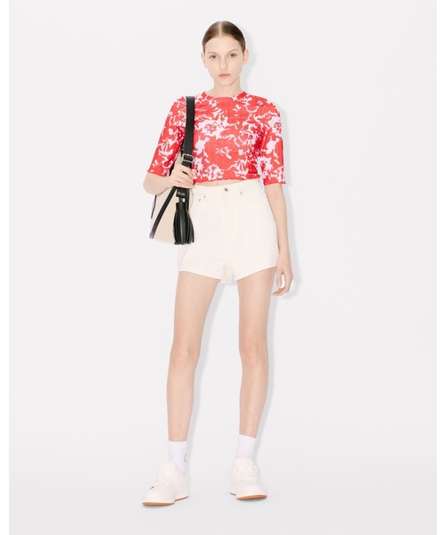 KENZO（ケンゾー）の「'KENZO Flower Camo' クロップド トップ（T