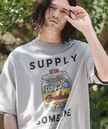 CAMBIO（カンビオ）の「mt8947- ビッグシルエットプリントTシャツ(Supply Someone)（Tシャツ/カットソー）」