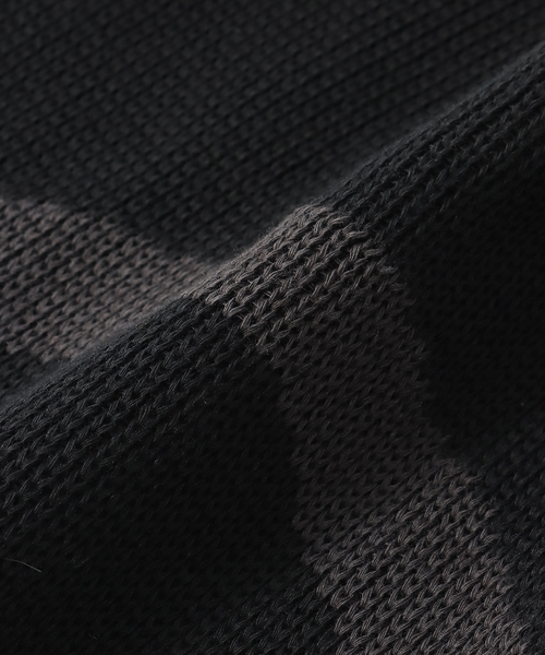 cabaret poval（キャバレーポバール）の「【CABARET POVAL / キャバレーポバール】Arc Stripe Beanie（ニットキャップ/ビーニー・メンズ・ブラック/ブラウン・FREE）」の12枚目の写真