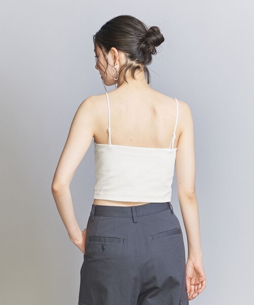 BEAUTY&YOUTH UNITED ARROWS（ビューティーアンドユースユナイテッドアローズ）の「ベアフライス バンドゥ（キャミソール・レディース・ブラック/オリーブ/ホワイト・FREE）」の8枚目の写真