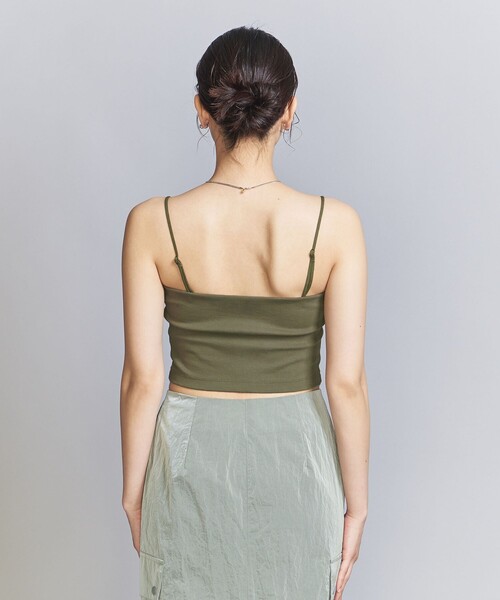 BEAUTY&YOUTH UNITED ARROWS（ビューティーアンドユースユナイテッドアローズ）の「ベアフライス バンドゥ（キャミソール・レディース・ブラック/オリーブ/ホワイト・FREE）」の13枚目の写真