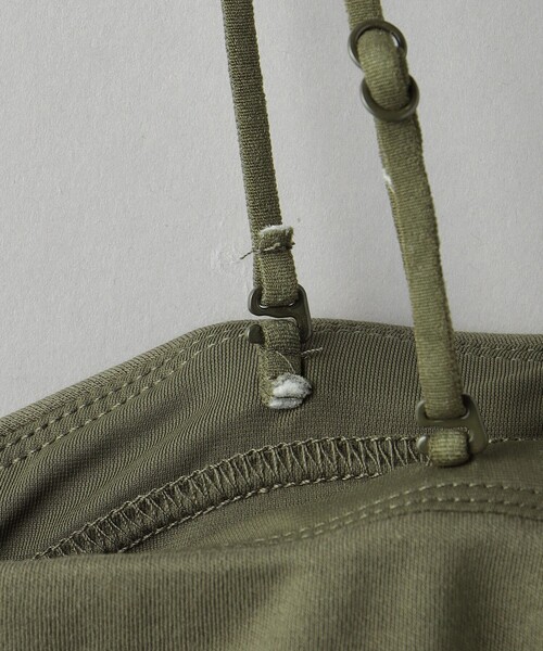 BEAUTY&YOUTH UNITED ARROWS（ビューティーアンドユースユナイテッドアローズ）の「ベアフライス バンドゥ（キャミソール・レディース・ブラック/オリーブ/ホワイト・FREE）」の19枚目の写真